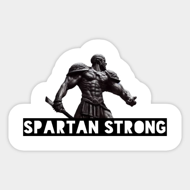 spartan strong Sticker by KGPS Global